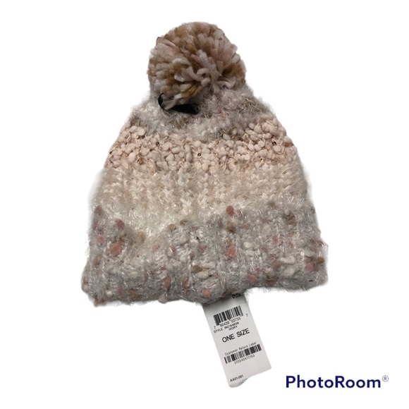 INC International Concepts Accessories - INC FUZZY POM POM TOBOGGAN